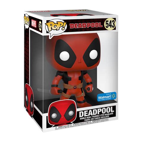 Funko Pop Marvel Deadpool 10 Deadpool Wswords Red Walmart