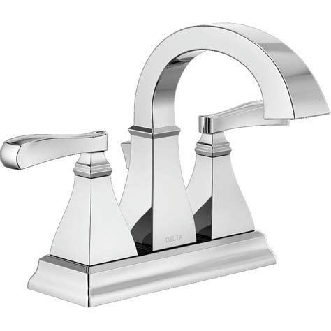 Delta Faucet Lakewood Two Handle Lavatory Faucet Chrome Weeks