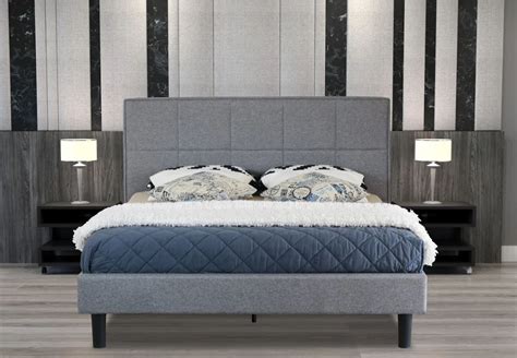 They are great if you want a double bed but also need to save space. Double Grey Marco Bed Frame And Mattress Set - Home Treats UK