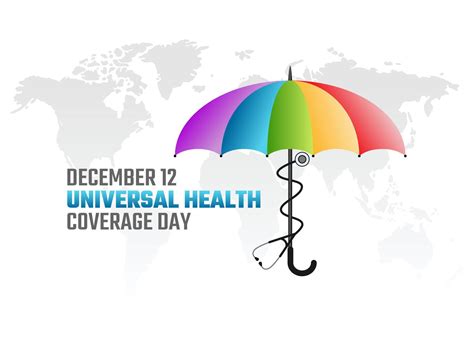 Vector Graphic Of Universal Health Coverage Day Good For Universal