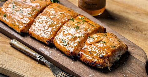 Cooking time will depend on the thickness of your fillets. Sweet Mandarin Salmon | Traeger Grills | Recipe | Recipes, Smoked salmon recipes, Bbq salmon recipes