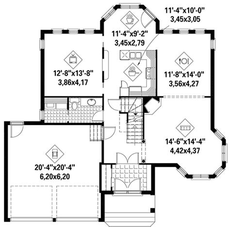 House Plan 6146 00210 Traditional Plan 2502 Square Feet 3 Bedrooms
