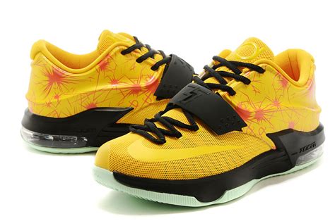 Nike kobe vii 7 system gray basketball shoes. Buy Real Nike Kevin Durant 7 Yellow Black Basketball Shoes