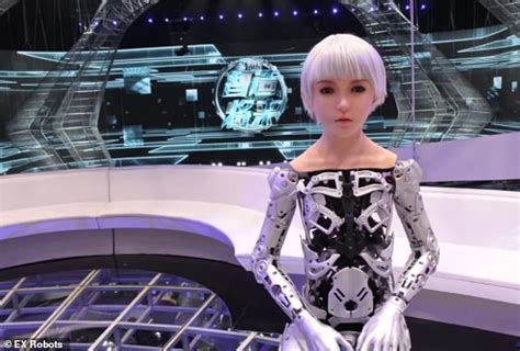 Meet Chinas Ai Powered Robot Host Life Like Female Presenter Wows