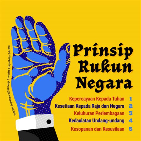 5 Prinsip Rukun Negara Memelihara Satu Cara Hidup Demokratik