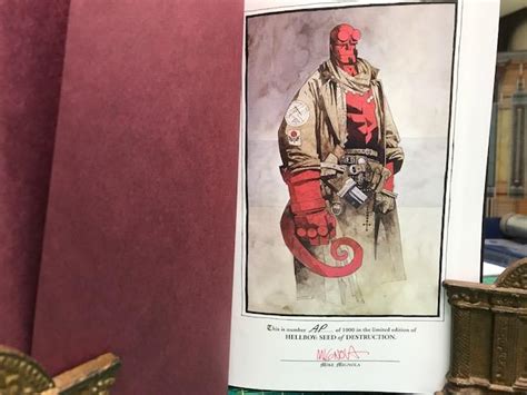 Hellboy Seed Of Destruction Signed Limited Edition By Mignola