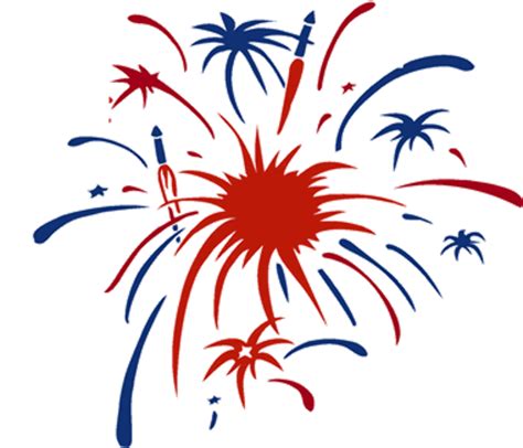 Download High Quality Fireworks Clipart July Transparent Png Images