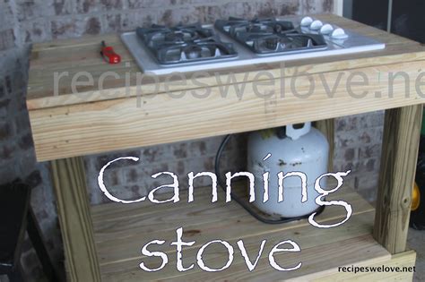 Gas stove for outdoor kitchen. Recipes We Love: Canning Stove... I am in LOVE.... would ...