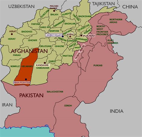 With comprehensive destination gazetteer, maplandia.com enables to. Jungle Maps: Map Of Afghanistan Iran And Pakistan