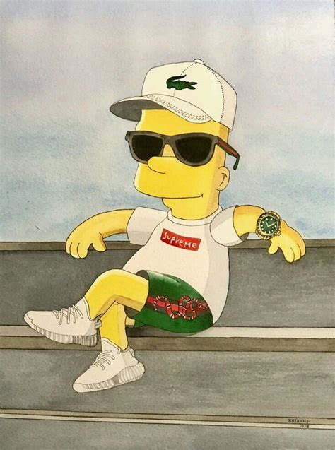 Desenho simpson papel de parede para celular. Pin de odom zin em Memesss | Papel de parede supreme ...