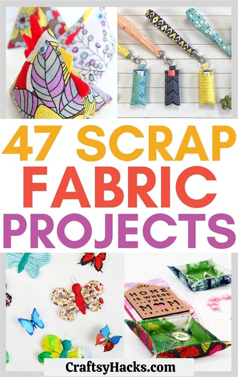 47 Diy Scrap Fabric Projects Youll Have Fun Making Craftsy Hacks