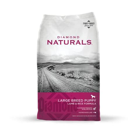 Below is a list of several large breeds that fall into this guide. Diamond Naturals Puppy Large Breed Lamb & Rice Dog Food ...