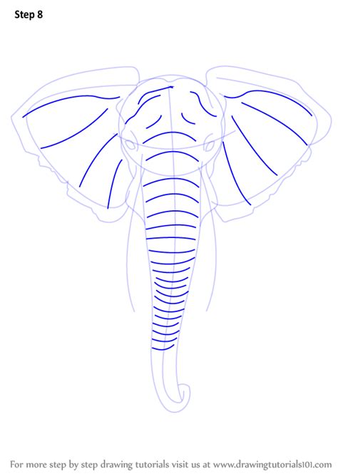 The picture below shows what eye shape these animals usually have. Learn How to Draw an Elephant Head (Zoo Animals) Step by ...
