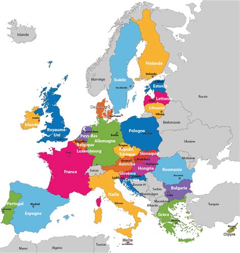 Nom Des Pays De L Union Européenne