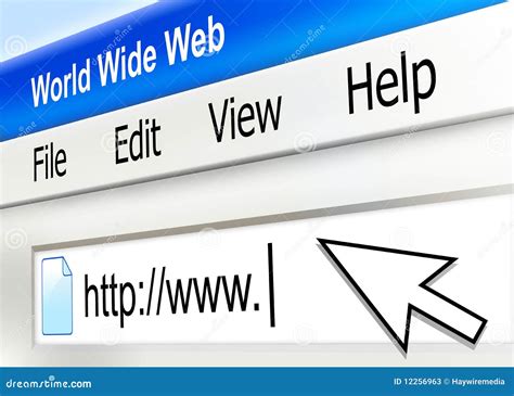 Internet Search Computer Screen Stock Illustration Illustration Of