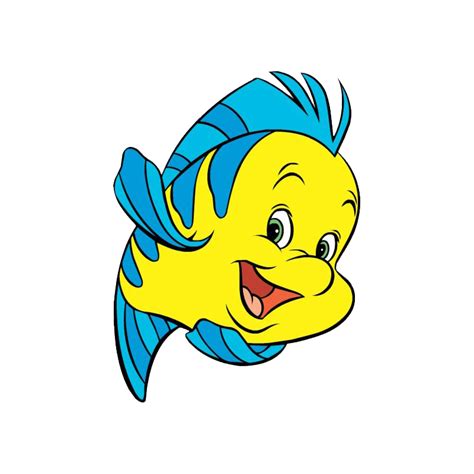 Flounder Png Images Transparent Hd Photo Clipart The Little Mermaid