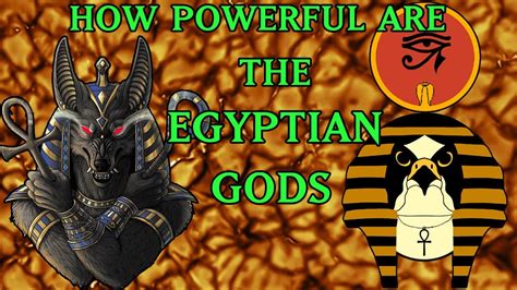 How Powerful Are The Egyptian Gods Egyptian Mythology Youtube