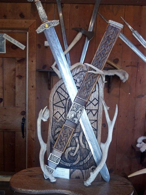 Home Of A Viking Blacksmith Photo Viking Sword Sword Cool Swords