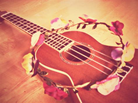My Ukulele And Flower Crown