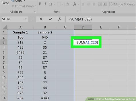 How to add multiple columns. How to Add Up Columns in Excel (with Pictures) - wikiHow