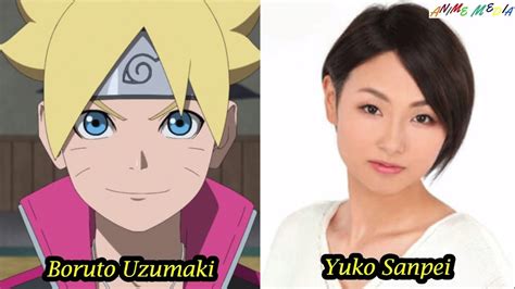 Boruto Naruto Next Generation Voice Actors Japanese Dub Seiyuu Sarada Uchiha Mitsuki Youtube