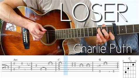 loser charlie puth chords