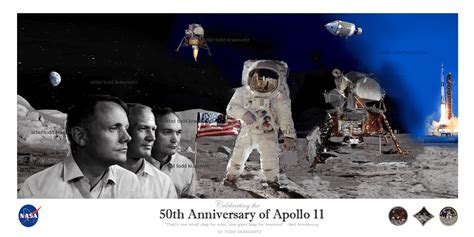 Nasas 50th Anniversary Of Apollo 11 Order Your Art Print Now