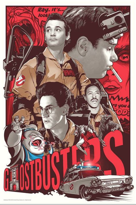 Ghostbusters 30th Anniversary Art Show Illustrations — Geektyrant