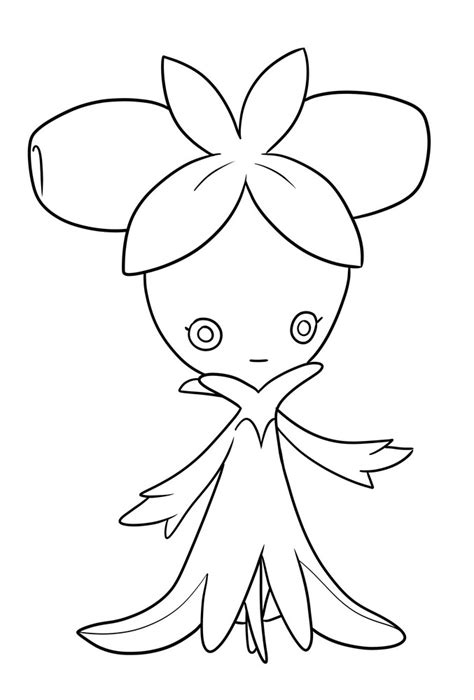Desenho De Dolliv De Pokémon De Nona Geração Para Colorir
