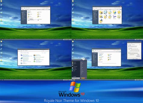 Windows Xp Royale Noir Theme For Windows 10 By Protheme On Deviantart