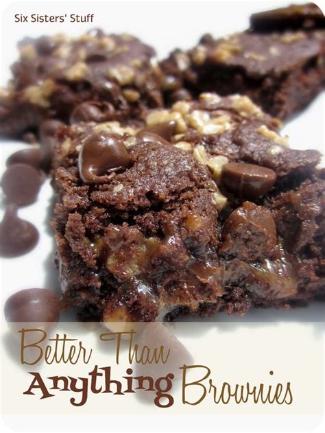 What is the traffic rank for sixsistersstuff.com? My Your Perfect Dessert: Better Than Anything Brownies ...