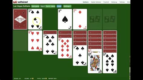 How To Play Las Vegas Solitaire Youtube