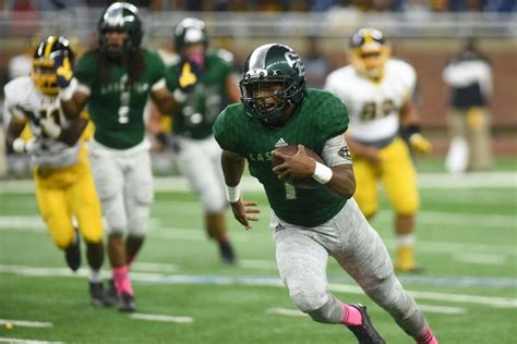 Michigan High School Football Player Of The Year Top 10 Rodney Hall Of