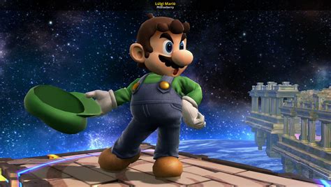 Luigi Mario Super Smash Bros Wii U Mods