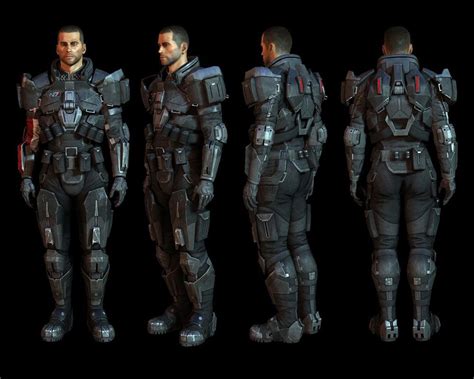 Hahne Kedar Armor Characters And Art Mass Effect 3 Mass Effect 3