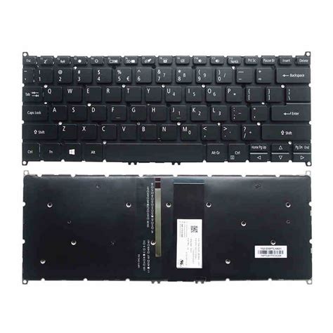 Us Laptop Keyboard For Acer Spin 5 Sf114 32 Sp513 51
