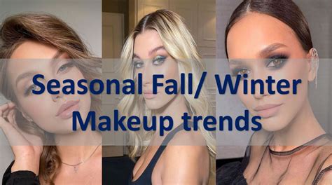 Seasonal Eye And Lips Fall Winter 2024 Makeup Trends Fashion Lic