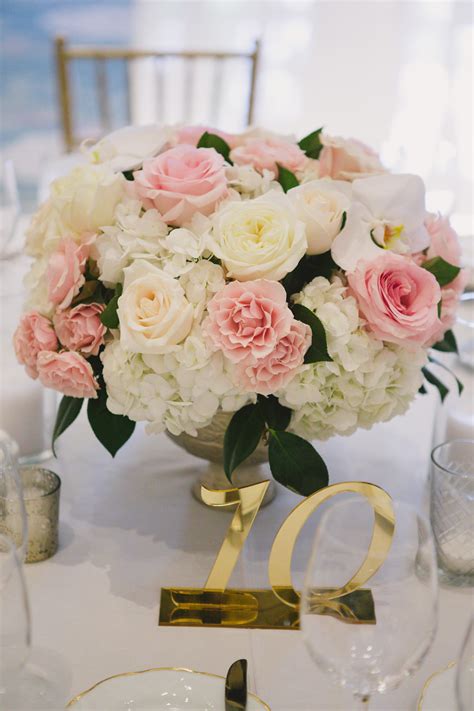 Pink And White Centerpiece Elizabeth Anne Designs The Wedding Blog