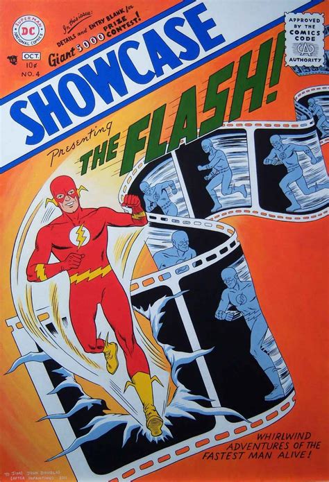 Flash Barry Allen Showcase 4 Vintage Comics Flash Comics