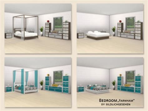 Akisima Sims Blog Bedroom „farnham“ • Sims 4 Downloads