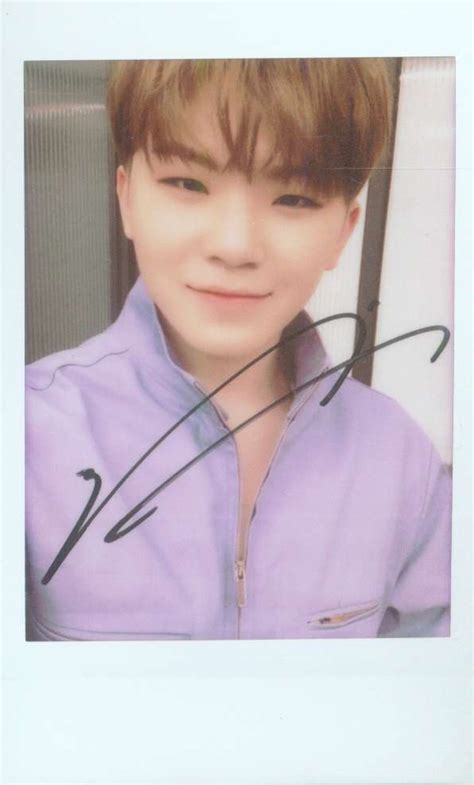 SEVENTEEN Years Ode To You In JAPAN WOOZI Venue Limited Edition Signed Instant Photo