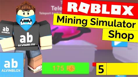 Roblox Mining Simulator Shop Tutorial Part 5 Youtube