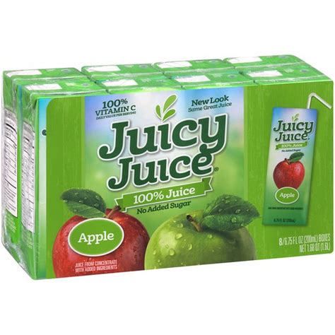 Juicy Juice 100 Apple Juice No Sugar Added 675 Fl Oz Instacart