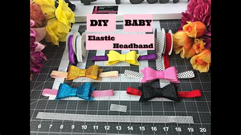 How To Make Headbands For Baby Diy Headband Elastic Foe Youtube