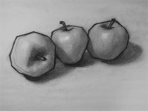 Still Life Black And White Charcoal