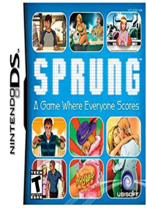Sprung The Dating Game Rom Download Nintendo Dsnds