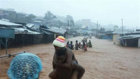 Severe Flooding Hits Sierra Leones Capital