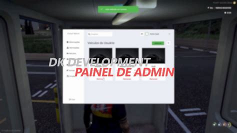 Painel De Admin Fivem Script By Dk Development Youtube