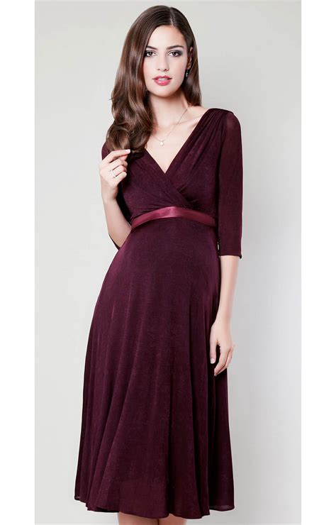 Willow Maternity Dress Deep Claret Maternity Wedding Dresses Evening Wear And Party Clothes