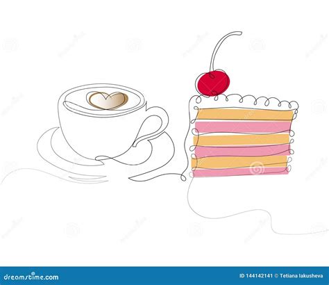 Coffee Cake Stock Illustrations 58527 Coffee Cake Stock